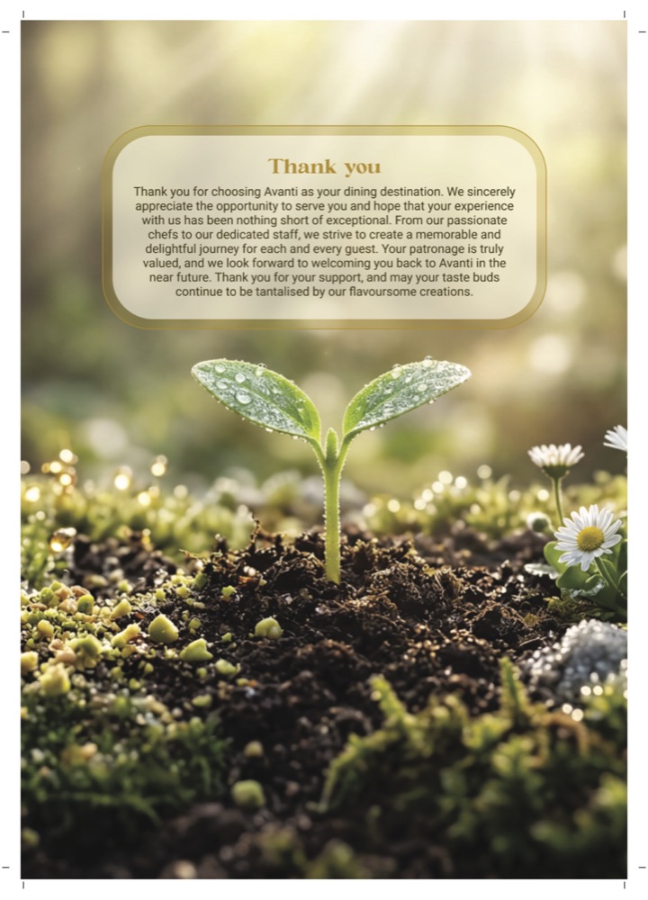 Avanti Classic Page 27 Sprout Conclusion